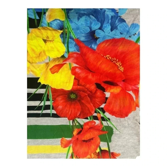 Desigual - Flower and Sequin top  "Never learn not to love" - Picture 6 of 8